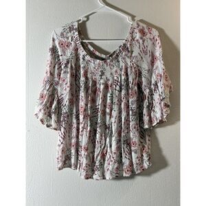 Ana Floral Blouse Woman's L